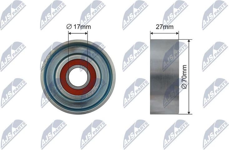 Tensioner Pulley, V-ribbed belt RNK-HD-026