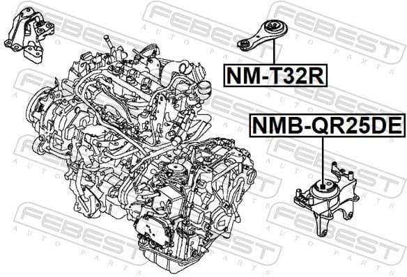 Mounting, engine NM-T32R - image 2