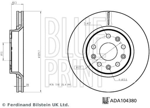 Brake Disc ADA104380