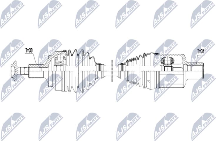 Drive Shaft NPW-ME-180
