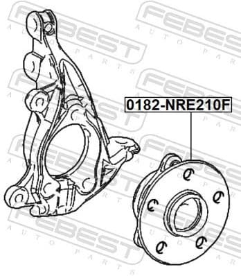 Wheel Hub 0182-NRE210F - image 2