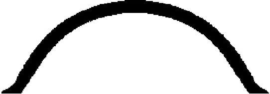 Gasket, oil sump 028141P - image 2