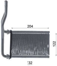 Heat Exchanger, interior heating BEHR AH 342 000S - image 10