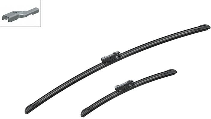 Wiper blade set BOSCH 2psc 3397007583 - image 2