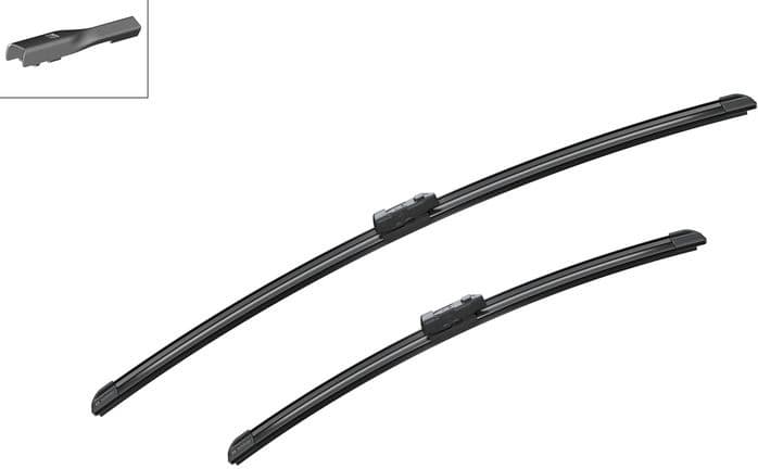 Wiper blade set BOSCH 2psc 3397014116