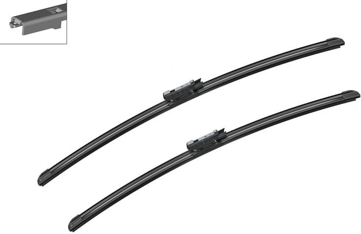 Wiper blade set BOSCH 2psc 3397118955 - image 2