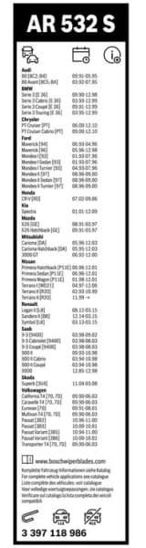 Wiper Blade Aerotwin Retrofit 3397118986 - image 5