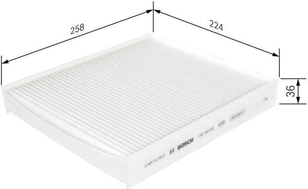 Filter, cabin air 1987435002 - image 10
