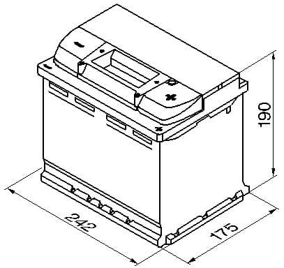 Starter Battery S4 0092S40050 - image 5