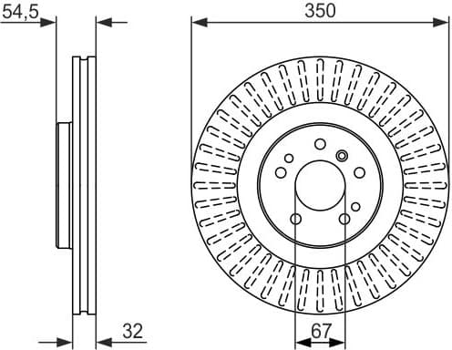 Brake Disc 0986479329 - image 3