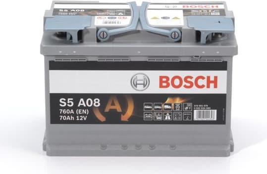 Starter Battery S5A AGM 0092S5A080