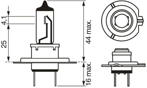 Bulb, front fog light Pure Light BL 1987301012 - image 7