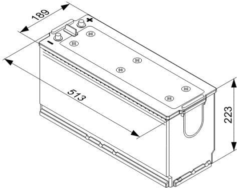 Starter Battery T4 0092T40760 - image 5