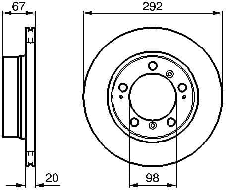 Brake Disc 0986479079 - image 7