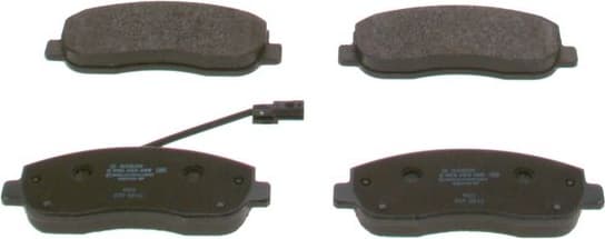 Brake Pad Set, disc brake 0986494498 - image 8