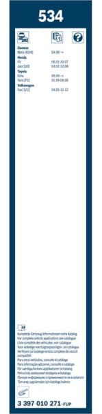 Wiper Blade Twin 3397010271 - image 7