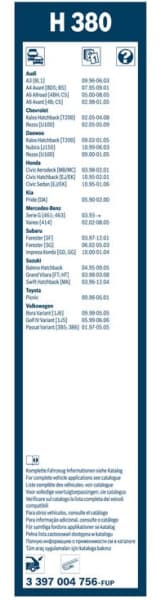 Wiper Blade Rear 3397004756 - image 3