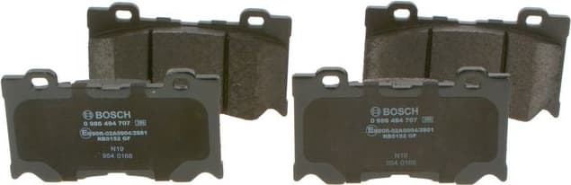 Brake Pad Set, disc brake 0986494707 - image 2