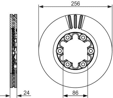 Brake Disc 0986479712 - image 3