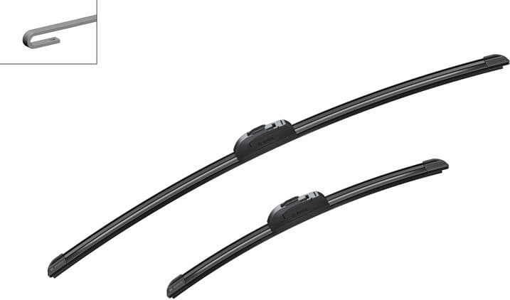 Wiper blade set BOSCH 2psc 3397118911 - image 2