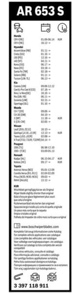 Wiper blade set BOSCH 2psc 3397118911 - image 5