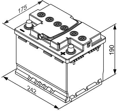 Starter Battery S5A AGM 0092S5A050 - image 13
