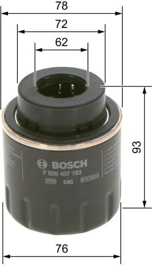 Oil Filter F026407183 - image 6