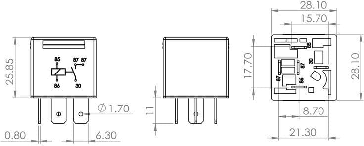 Multifunctional Relay 0986AH0251 - image 11
