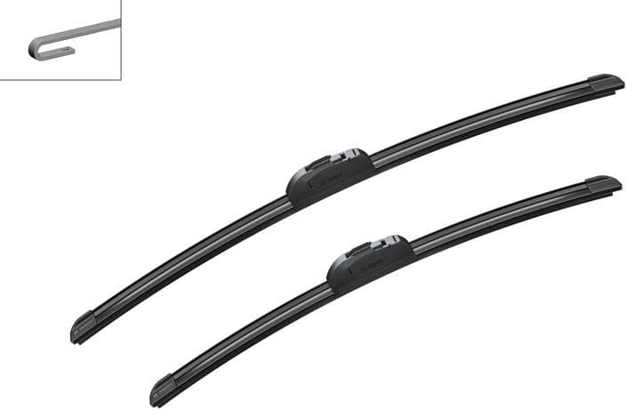 Wiper blade set BOSCH 2psc 3397118904 - image 7