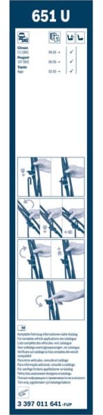 Wiper Blade Twin 3 397 011 641 - image 2