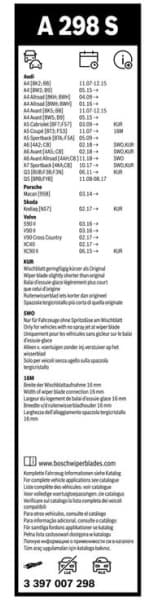 Wiper Blade Aerotwin 3 397 007 298 - image 8