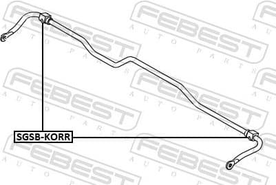 Mounting, stabiliser bar SGSB-KORR - image 2