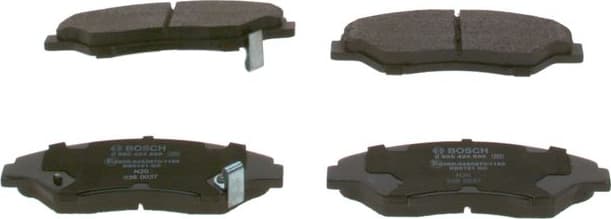 Brake Pad Set, disc brake 0986424696 - image 2