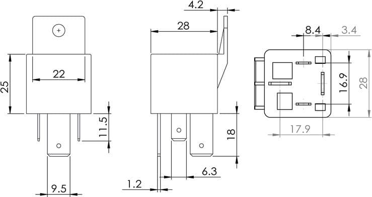 Multifunctional Relay 0986AH0080 - image 11