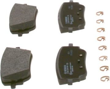 Brake Pad Set, disc brake 0 986 424 890 - image 5