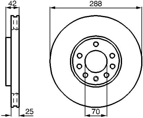 Brake Disc 0986478588 - image 9
