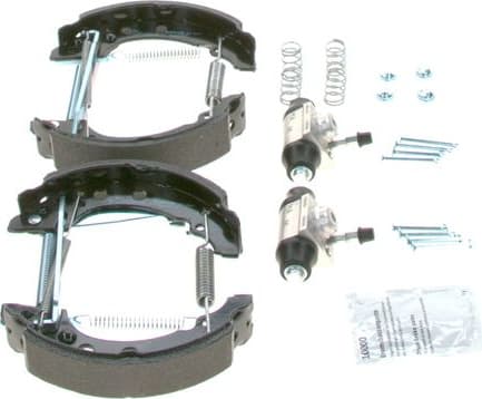 Brake Shoe Set KIT SUPERPRO 0204114590 - image 9