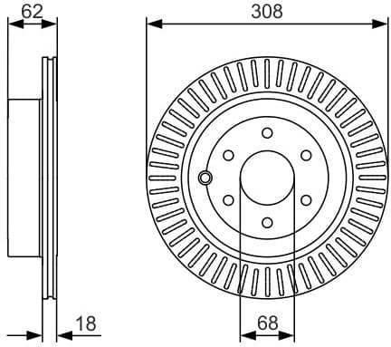 Brake Disc 0986479533 - image 3