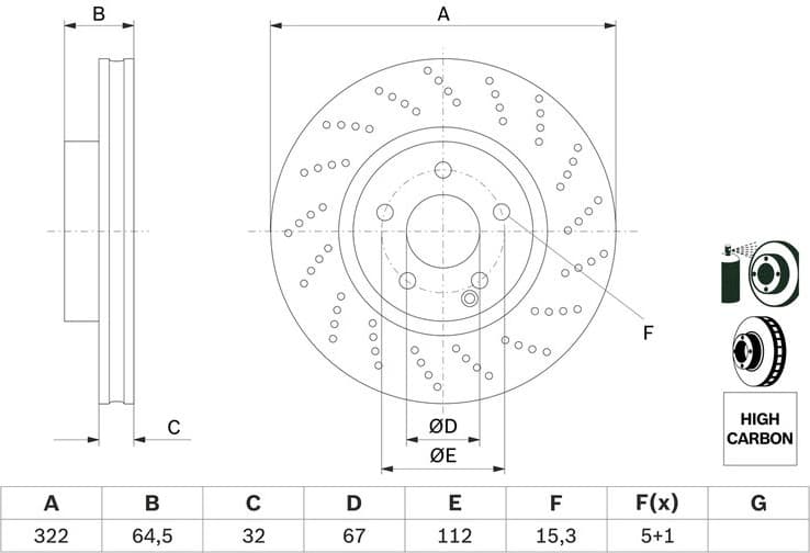 Brake Disc 0986479408 - image 11