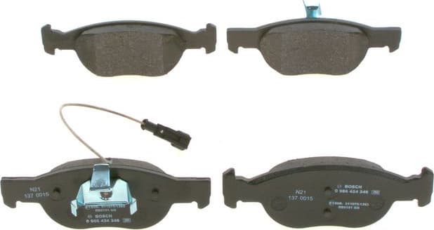 Brake Pad Set, disc brake 0986424246 - image 8