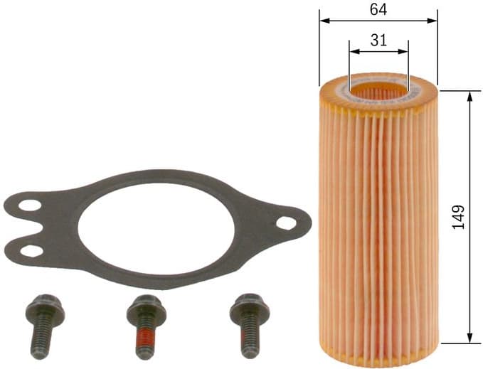 Hydraulic Filter, automatic transmission F026404003 - image 6