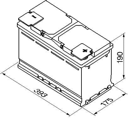 Starter Battery S5 0092S50150 - image 6