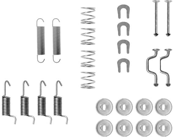 Accessory Kit, parking brake shoes 1987475286 - image 3