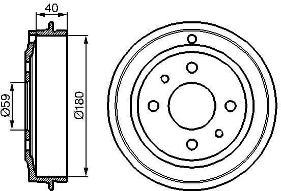 Brake Drum 0986477083 - image 6