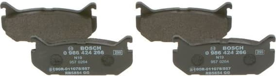 Brake Pad Set, disc brake 0986424266 - image 2