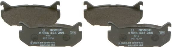 Brake Pad Set, disc brake 0986424266 - image 4