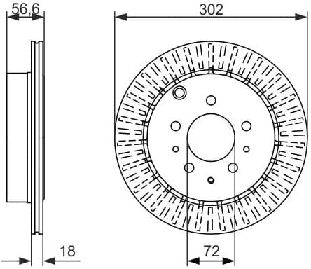 Brake Disc 0986479757 - image 3