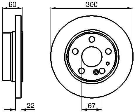 Brake Disc 0986478566 - image 3