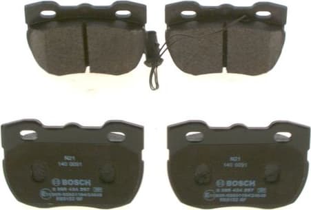 Brake Pad Set, disc brake 0986424287 - image 10