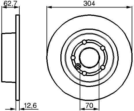Brake Disc 0986478497 - image 7